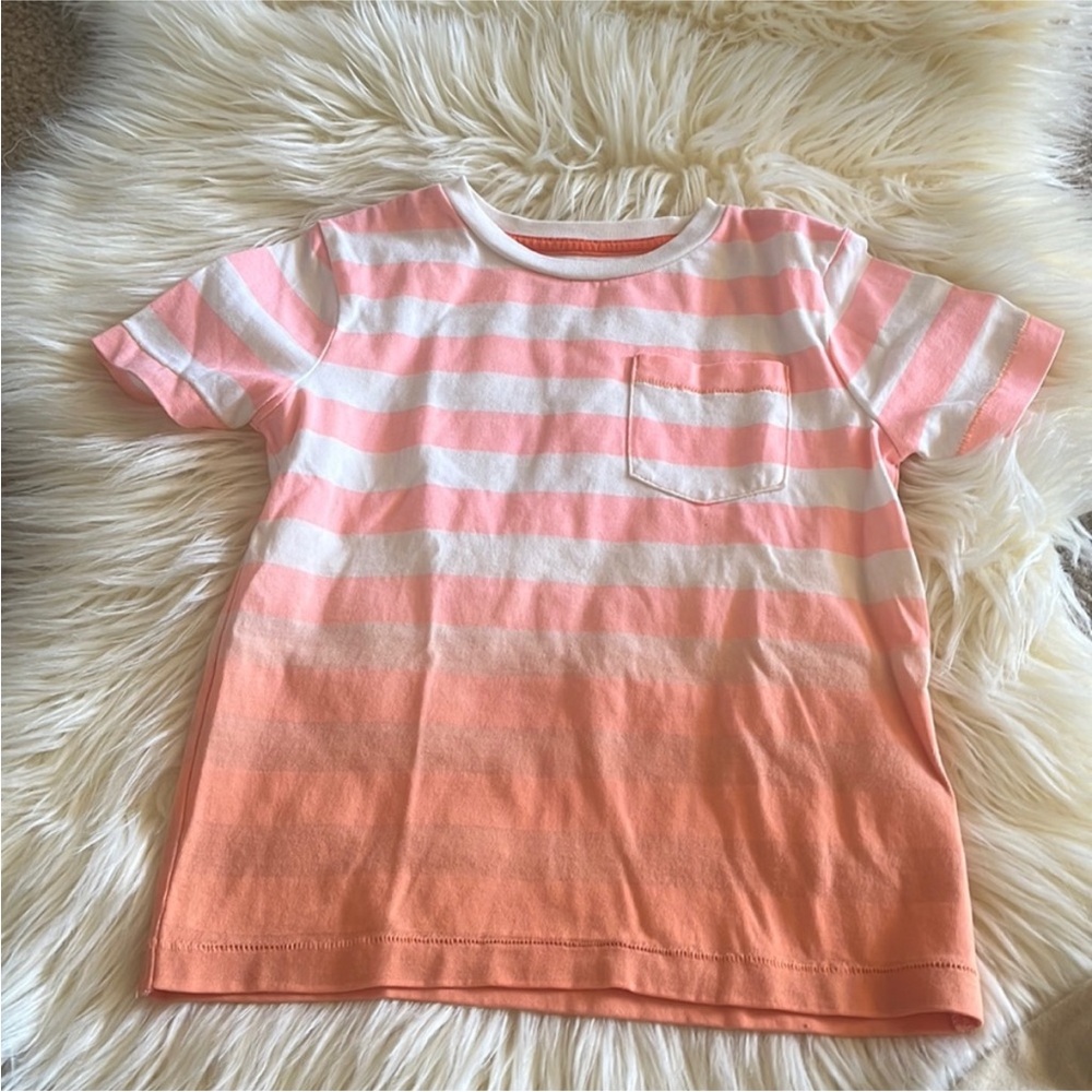 Mini Boden dip dyed striped tee